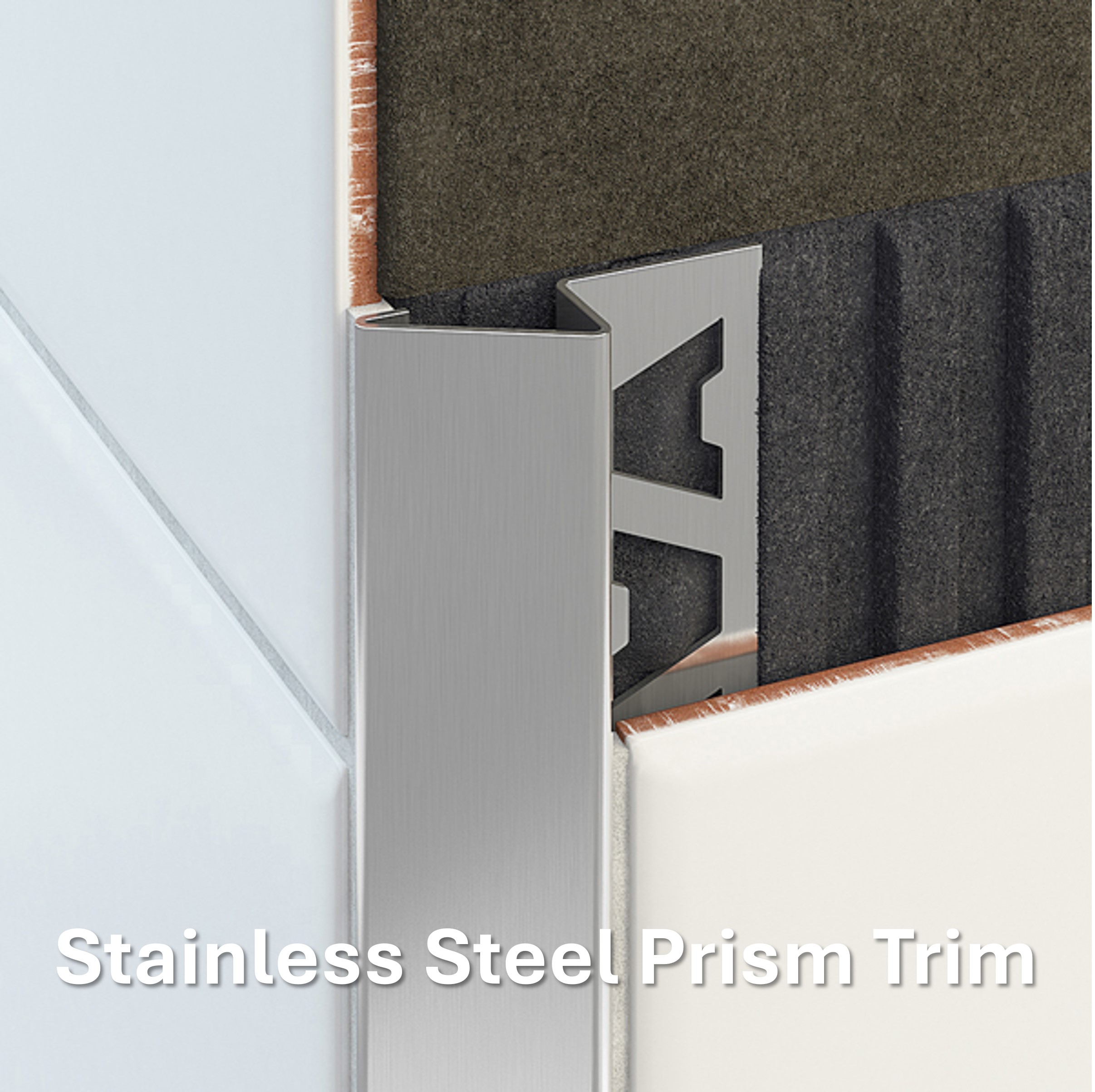 Brushed SS Triangular Brushed SS Triangular